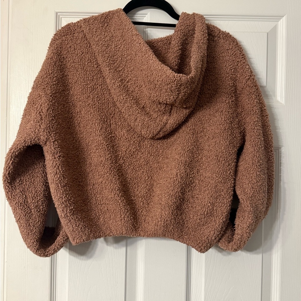 SKIMS Cozy Teddy Sherpa Zip Hoodie & Pants Matching Lounge Set - Picture 5 of 12